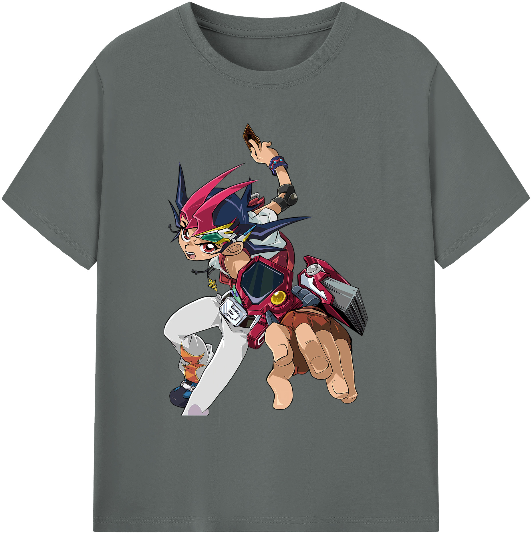 （画像用） 遊☆戯☆王 Yu-Gi-Oh! 綿100％ メンズ半袖Tシャツ｜肌触りやわらか＆通気性